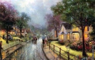 Томас Кинкейд (Thomas Kinkade) (132 картины)